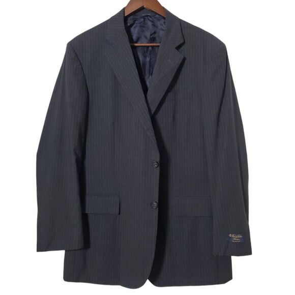 Brooks Brothers Brookscool Madison Blazer Size 40R Gray Full Canvas Mens - Picture 1 of 14